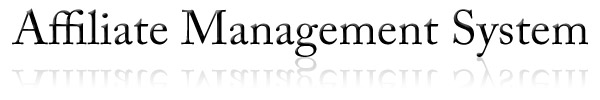 Affiliate Management System